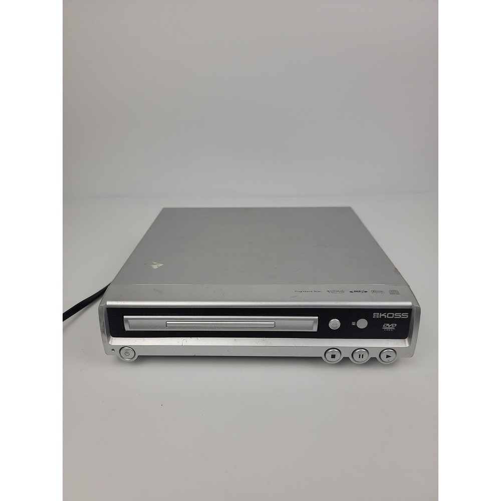 Koss KS4110 DVD Player Silver Progressive Scan MP3 Picture CD Compact Design